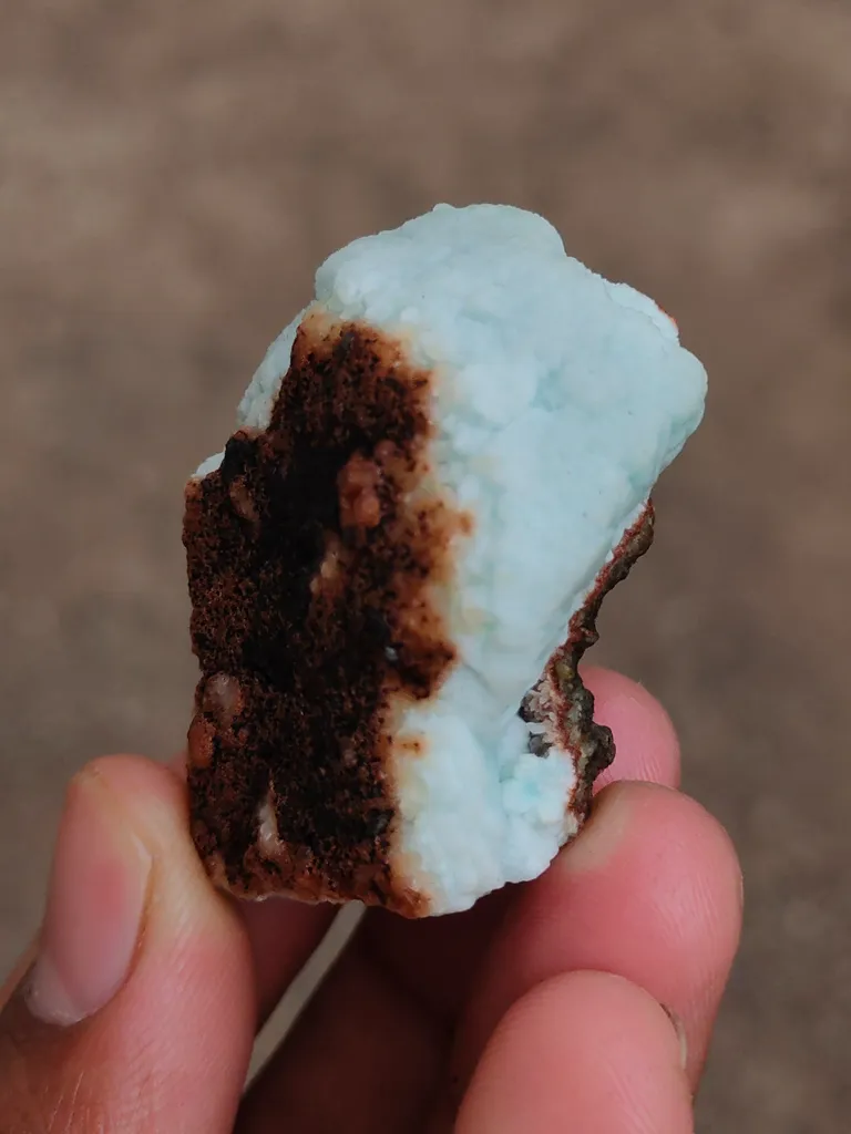 Bluesh Green Apophyllite Bow - image 3