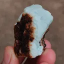 Bluesh Green Apophyllite Bow - image 3