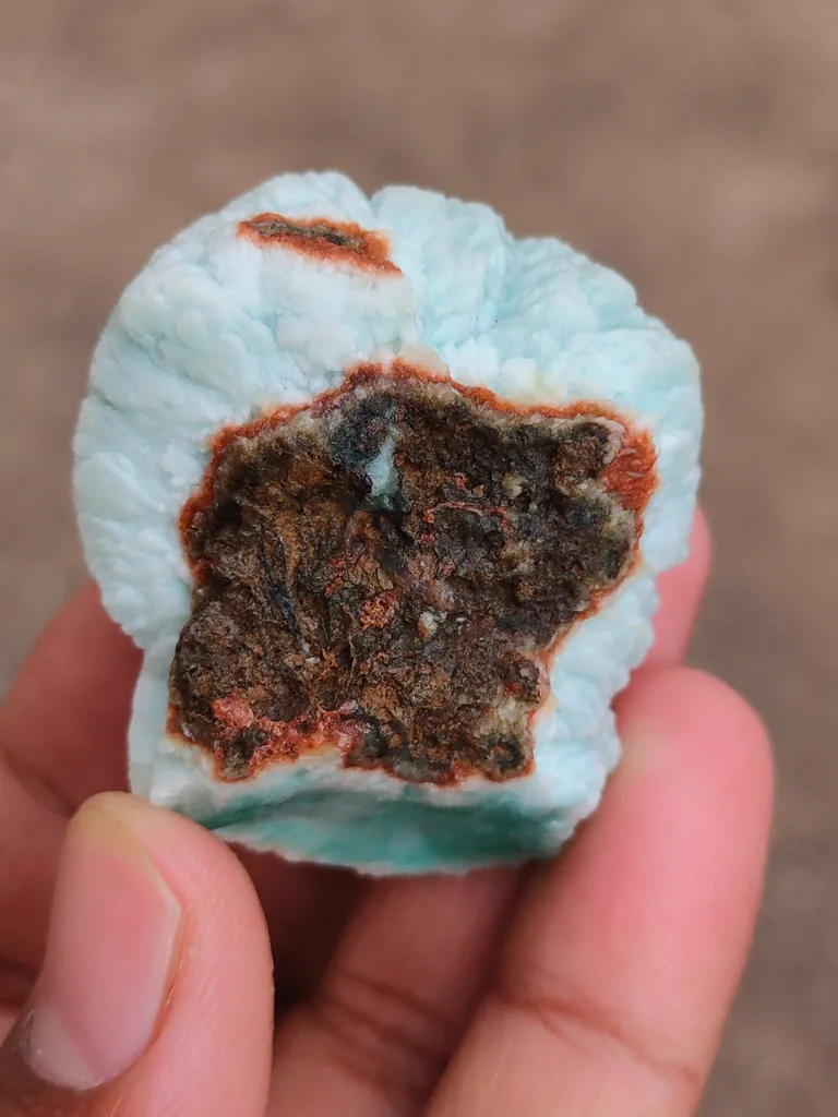 Bluesh Green Apophyllite Bow - image 6