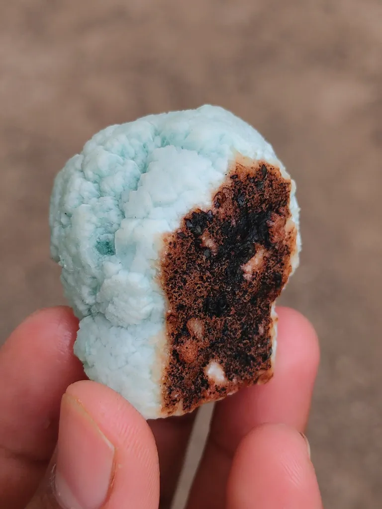 Bluesh Green Apophyllite Bow - image 2
