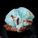 Bluesh Green Apophyllite Flower on Heulandite Matrix - image 10