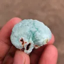 Bluesh Green Apophyllite Flower on Heulandite Matrix - image 4