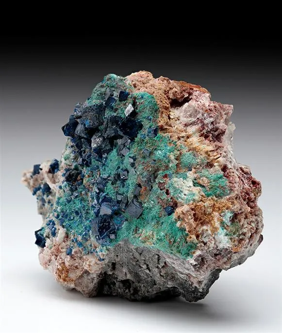 Boleite and Pseudoboleite with Gypsum - image 1