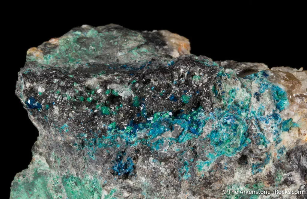 Boleite, Brochanite, Anglesite and Paralaurionite image