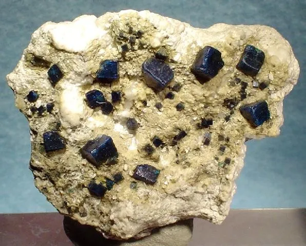 Boleite, Gypsum image