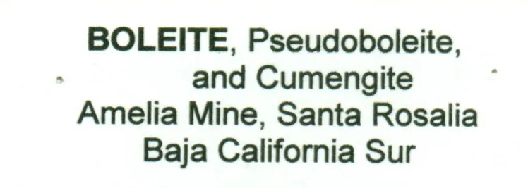 Boleite with Pseudoboleite and Cumengeite - image 9