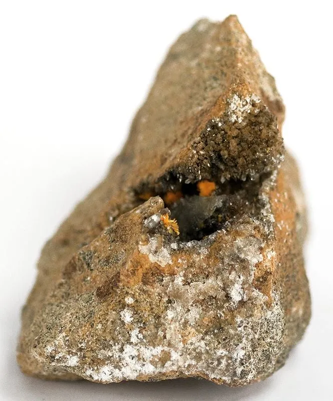 Boltwoodite, Calcite image