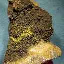 Boltwoodite, Calcite - image 1
