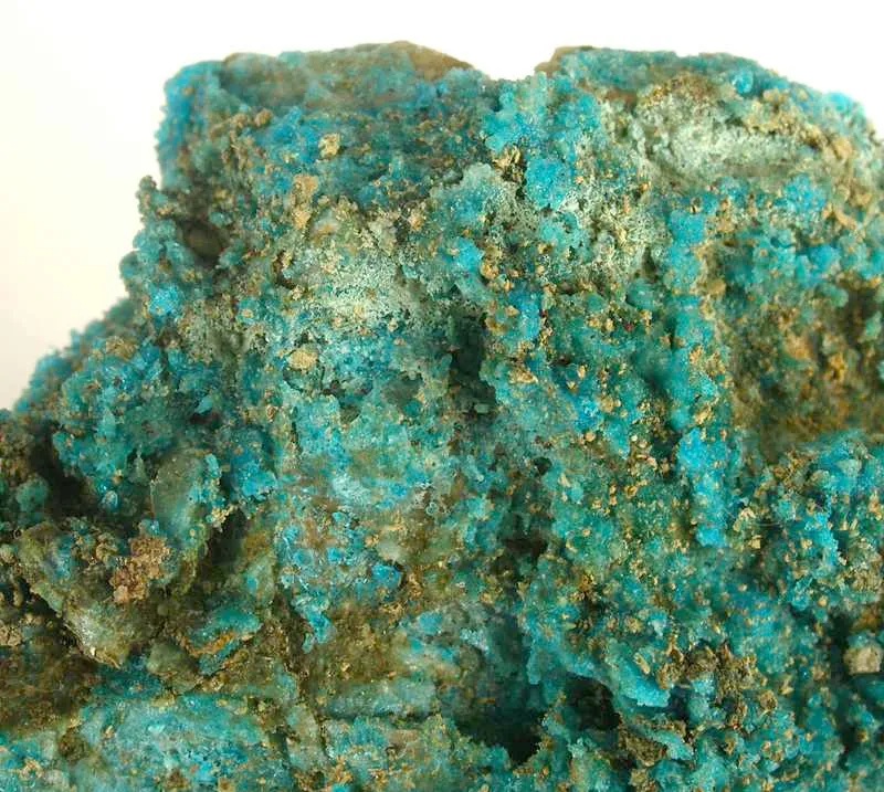 Boothite With Arseniosiderite - image 3