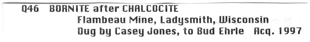 Bornite after Covellite (?) - image 4