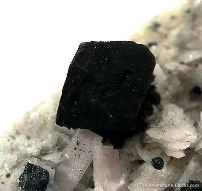 Bornite on Baryte - image 2