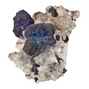 Bornite on Calcite - image 3