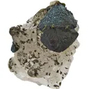 Bornite on Calcite - image 7