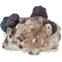 Bornite on Calcite - image 6