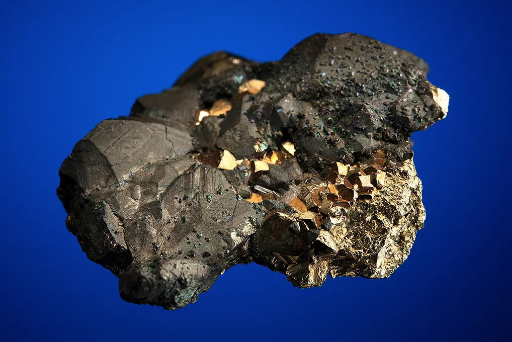 Bornite on Pyrite - image 4