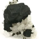 Bornite on Quartz - image 1