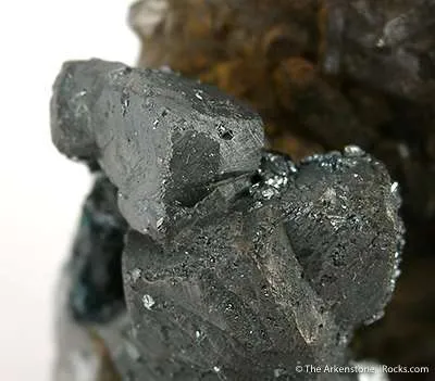 Bornite on Quartz - image 3