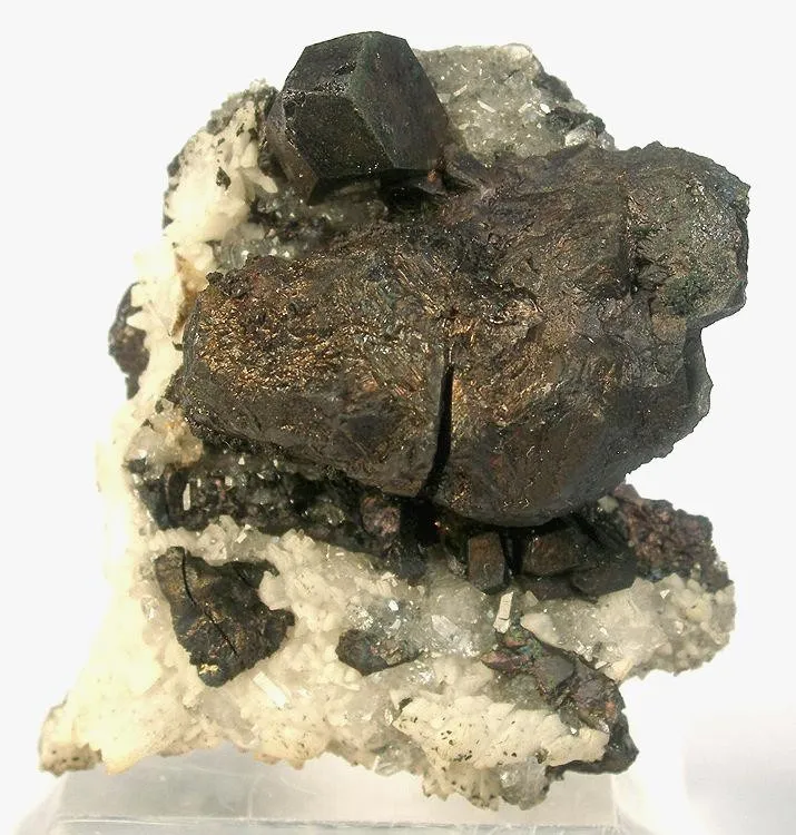 Bornite, Quartz image