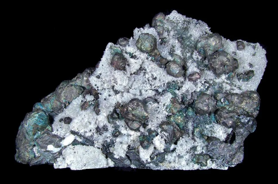 Bornite, Quartz image