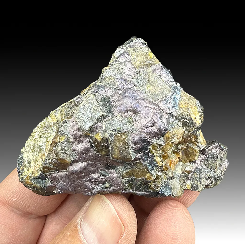 Bornite with Andradite image