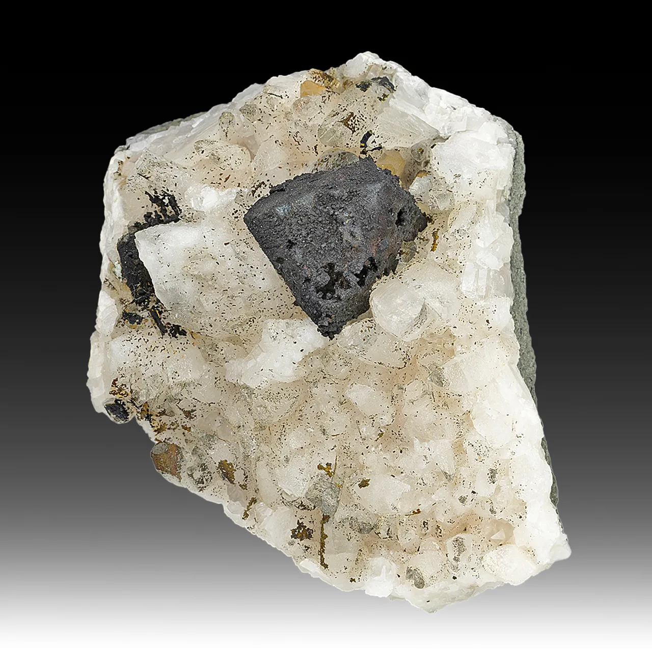 Bornite with Calcite - image 1