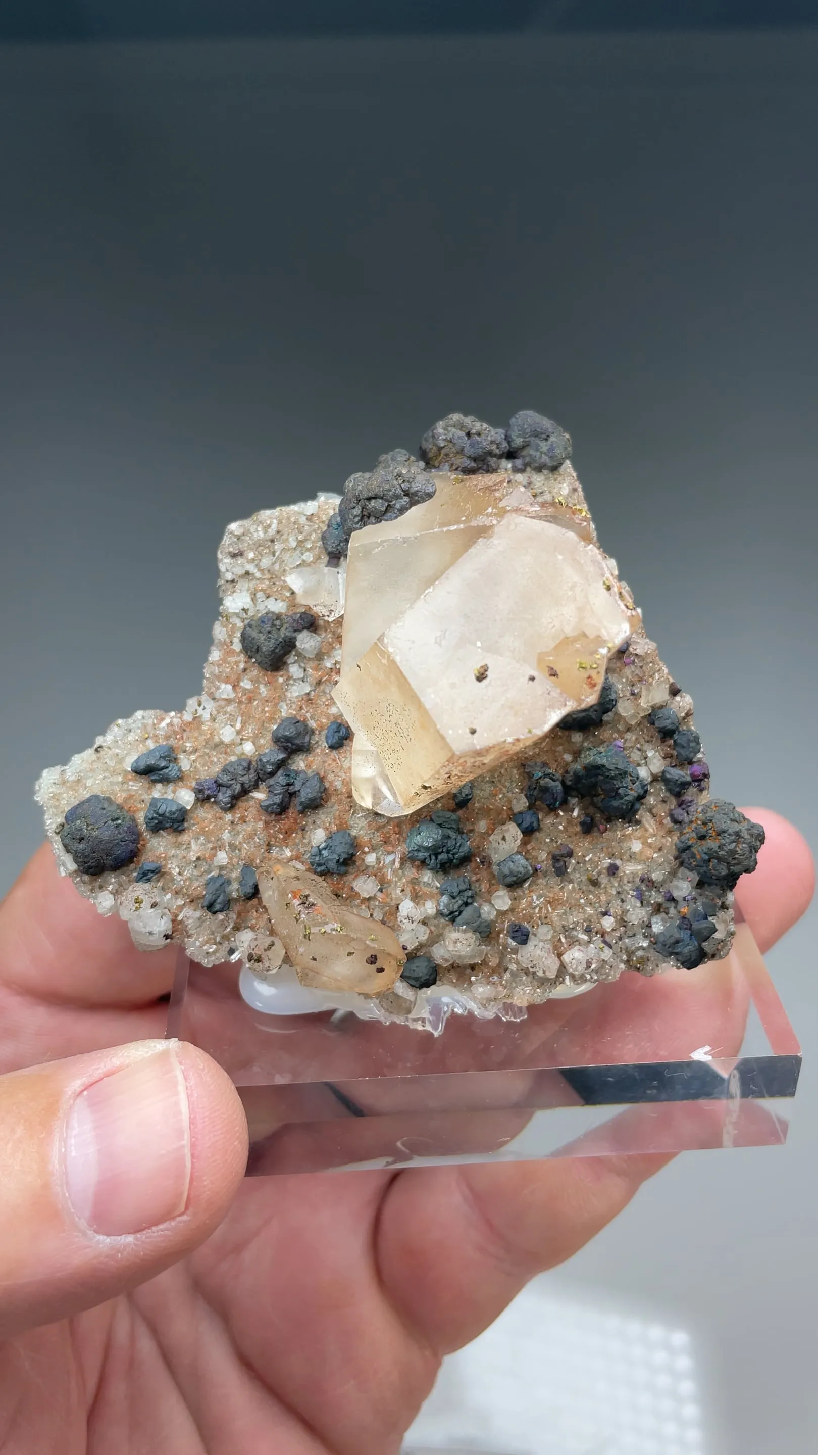 Bornite with Calcite - image 2