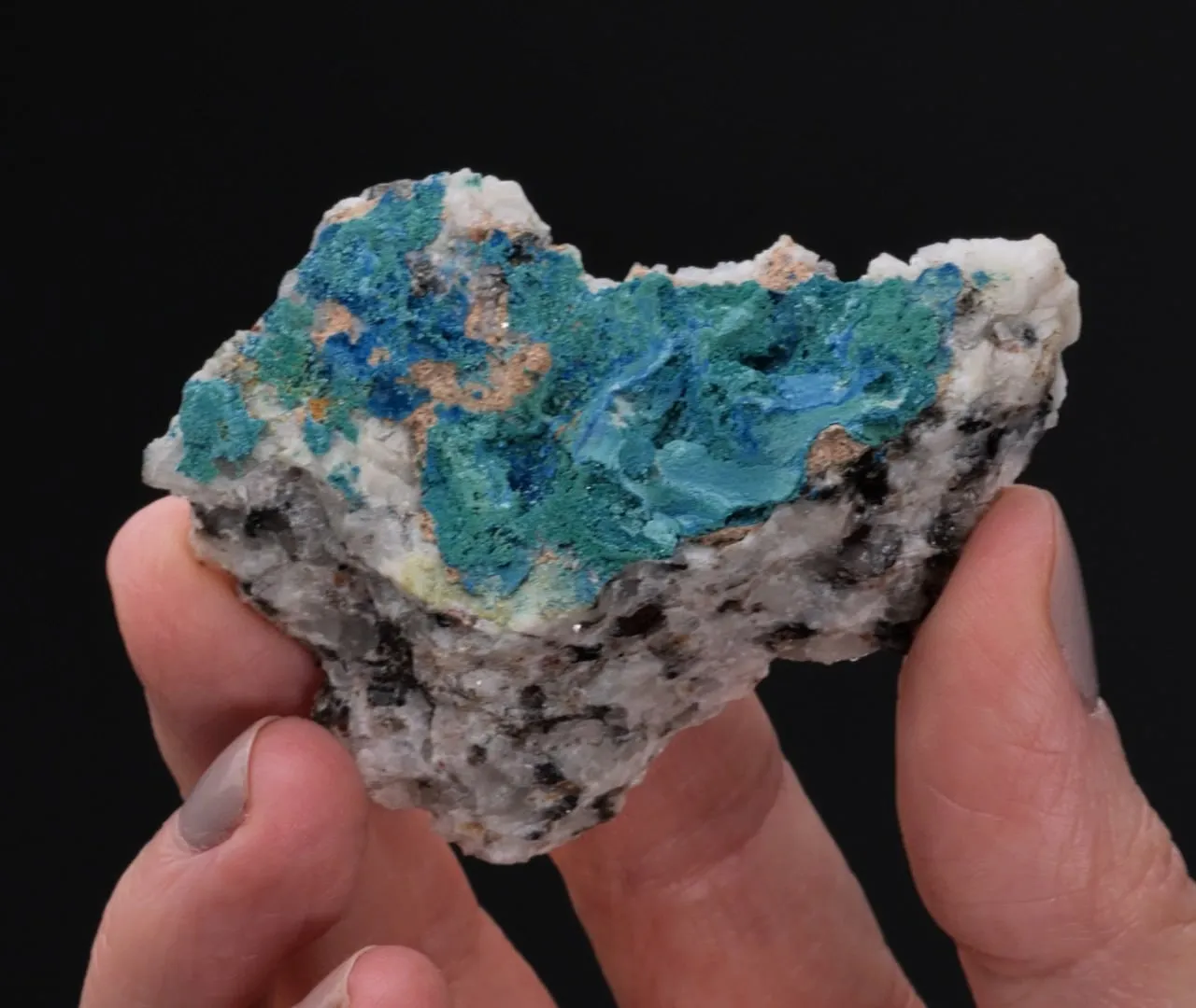 BOTALLACKITE with Connellite - image 2