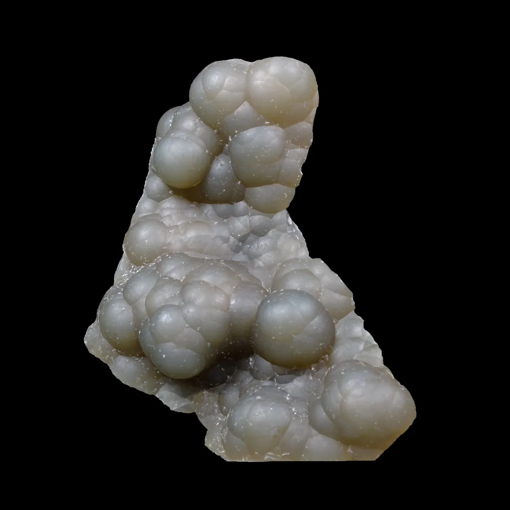 Botryoidal Agatized Chalcedony Mineral Specimen – Natural Indian Crystal Cluster for Collectors image