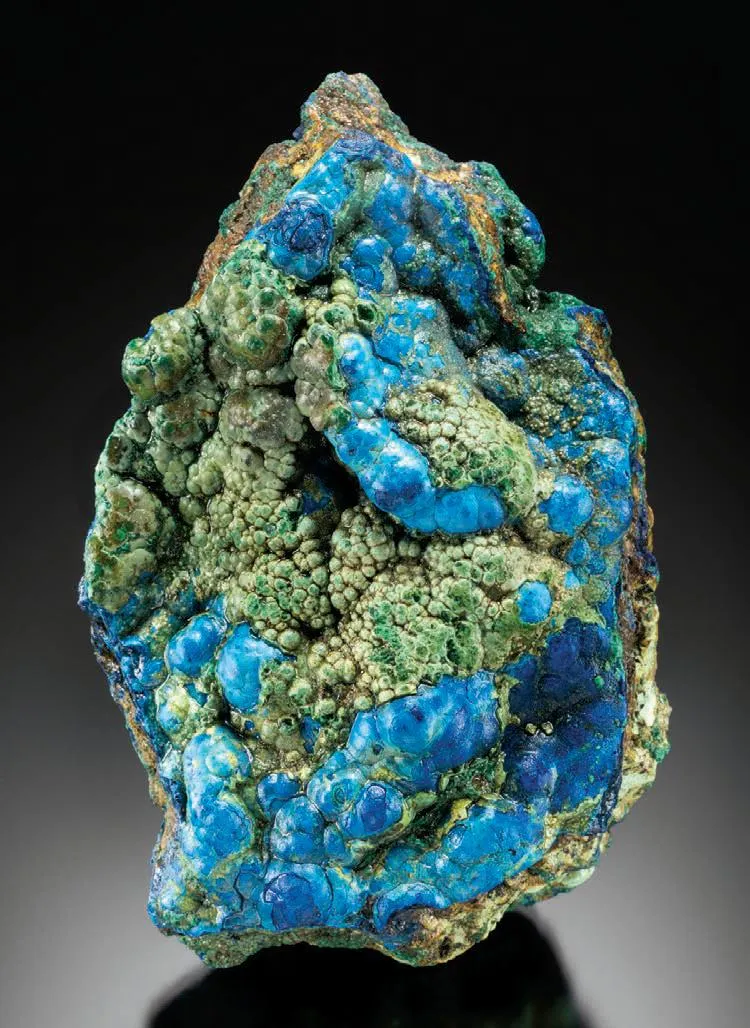 Botryoidal Azurite, Malachite - image 1