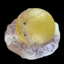 Botryoidal Fluorite on Amethyst | SELF STANDING | High Quality Mineral | Indian Minerals | Superb Minerals | Collectors Piece - image 3