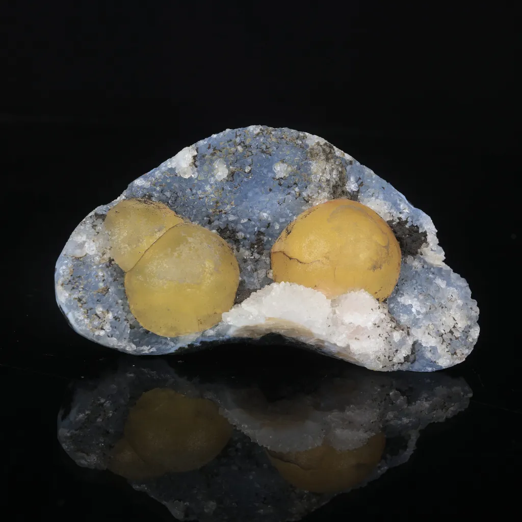 Botryoidal Fluorite on MM Quartz Rare Natural Mineral Specimen image