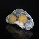 Botryoidal Fluorite on MM Quartz Rare Natural Mineral Specimen - image 3