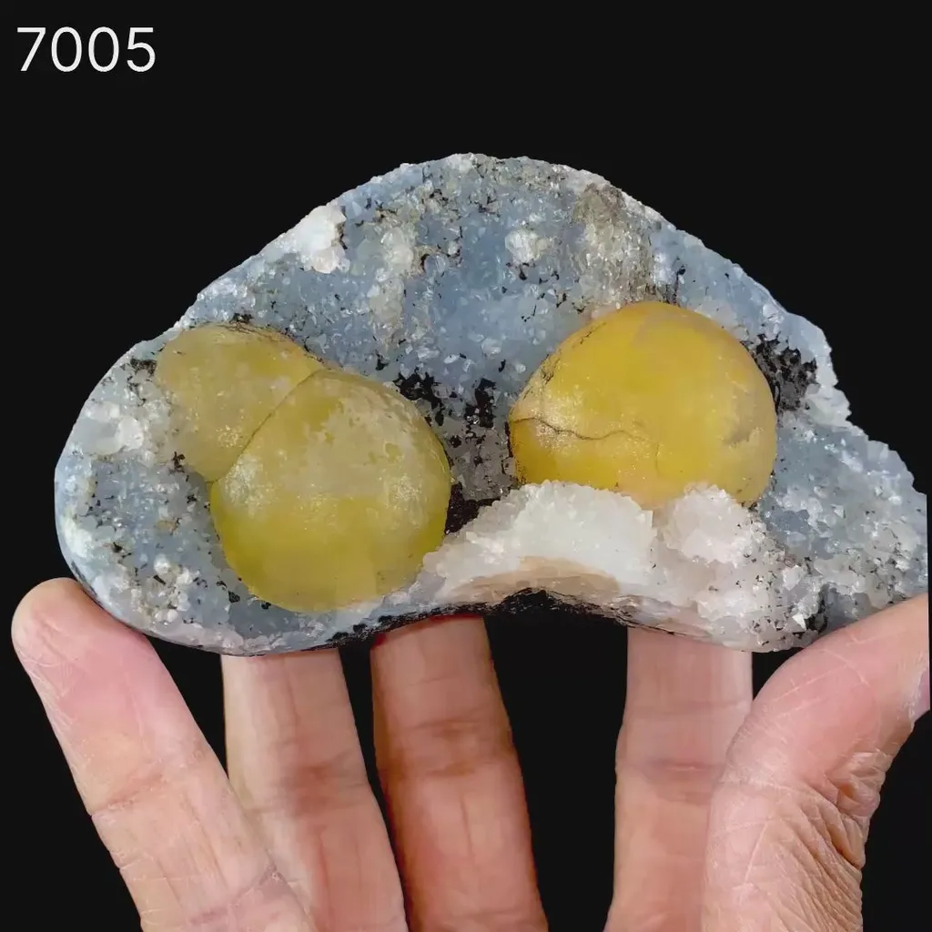 Botryoidal Fluorite on MM Quartz Rare Natural Mineral Specimen - image 7