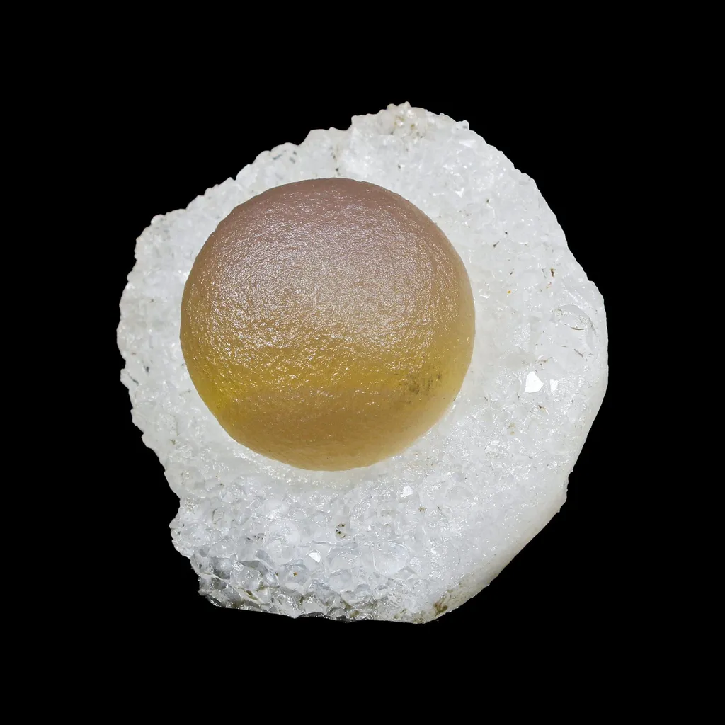 Botryoidal Fluorite on Quartz – Natural Mineral Specimen - image 3