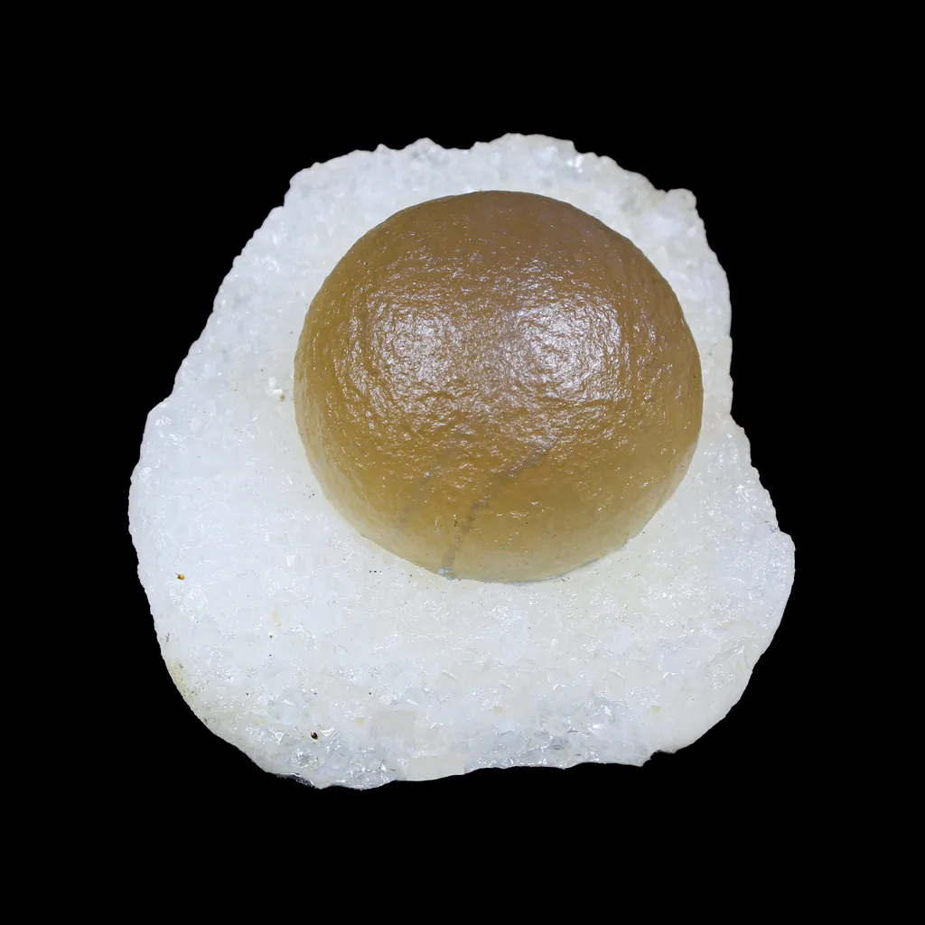 Botryoidal Fluorite on Quartz – Natural Mineral Specimen image