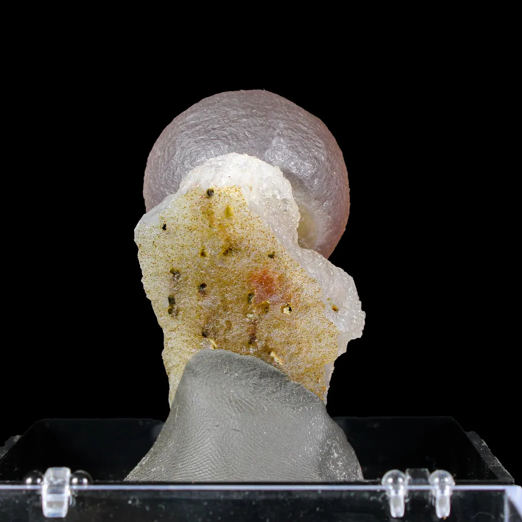 Botryoidal Fluorite on Quartz – Natural Mineral Specimen - image 8