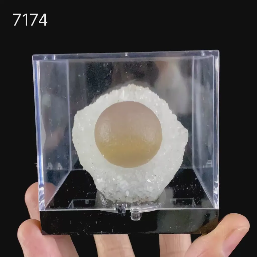 Botryoidal Fluorite on Quartz – Natural Mineral Specimen - image 7