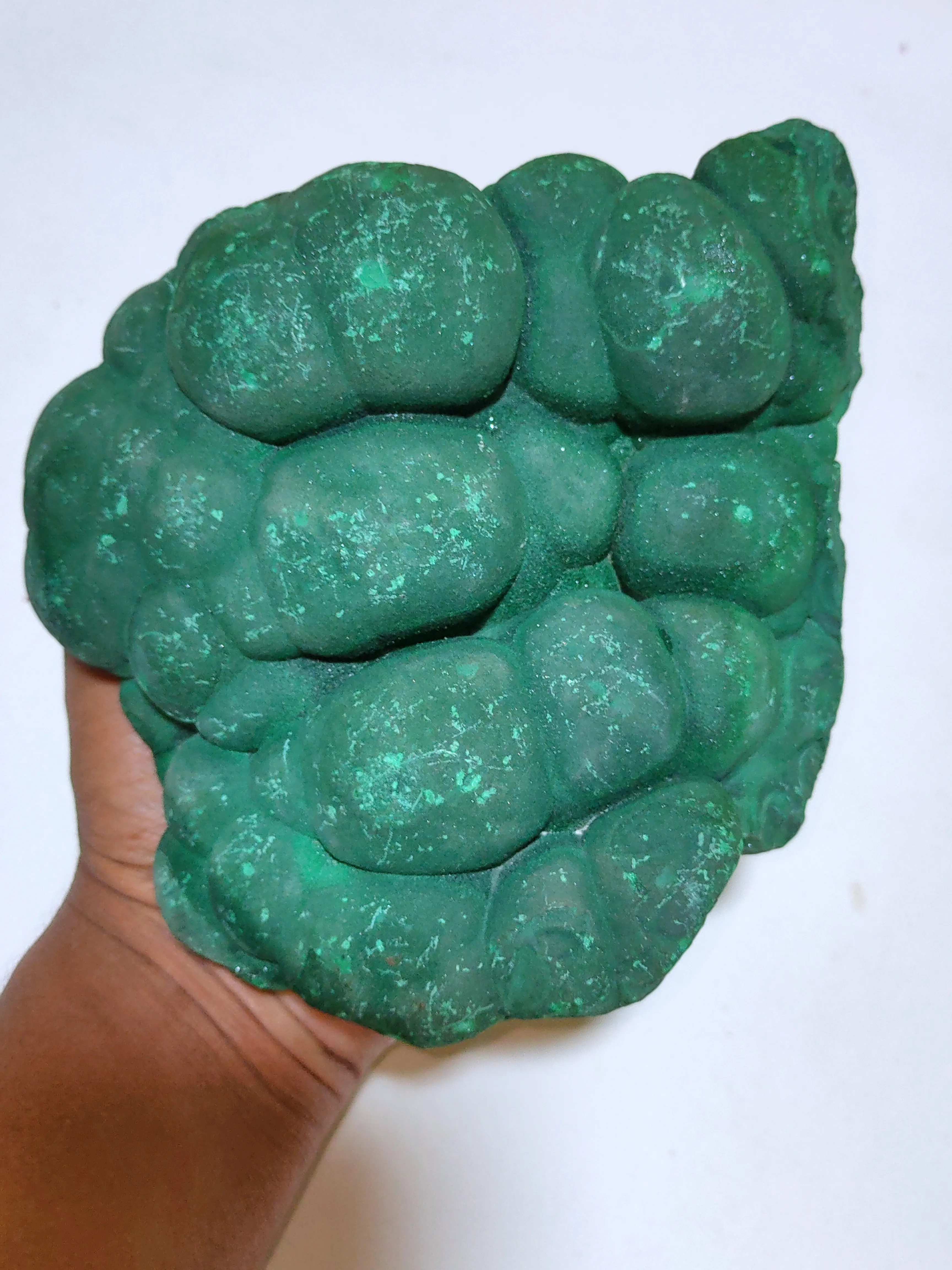 Botryoidal Malachite Specimen. - image 9