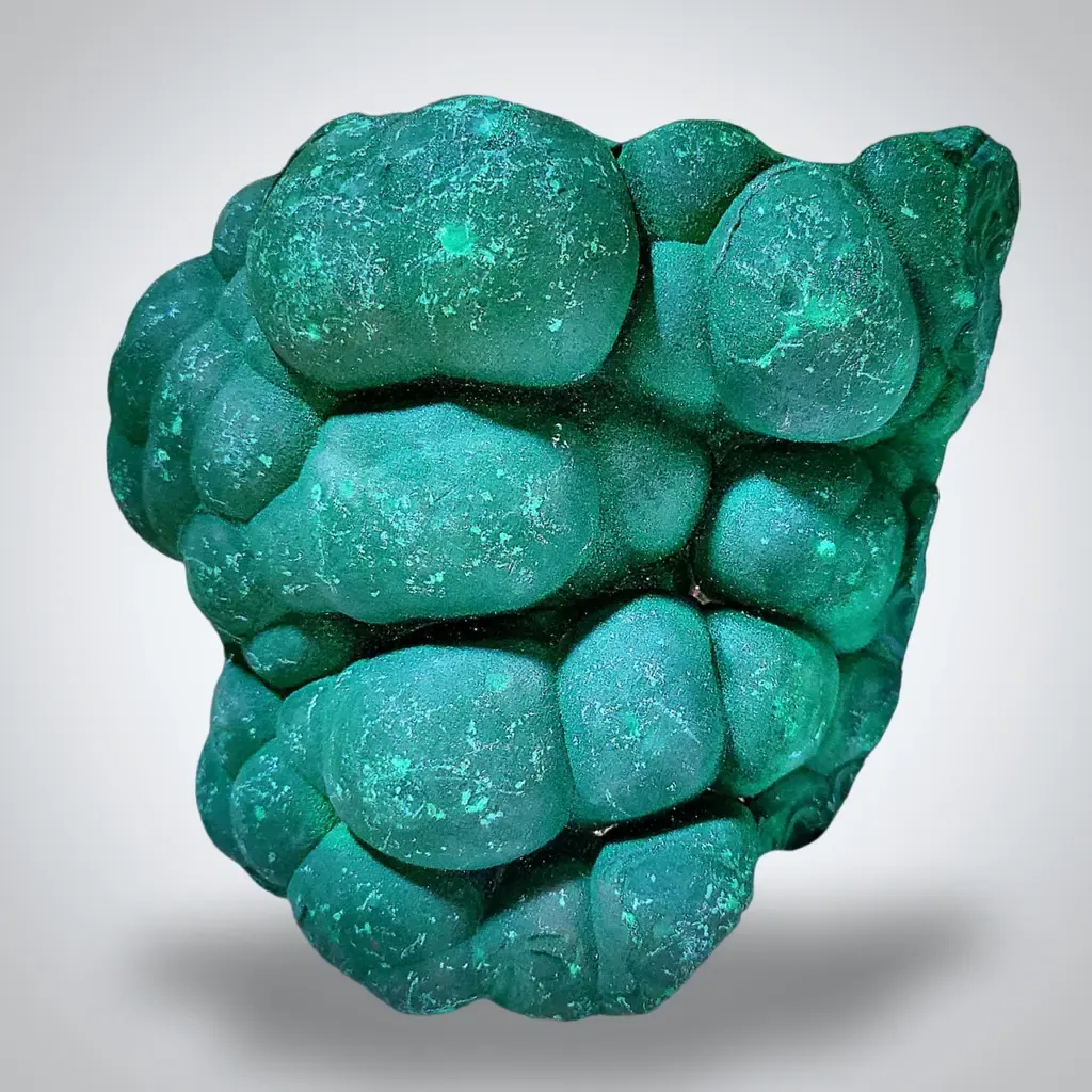 Botryoidal Malachite Specimen. - image 1
