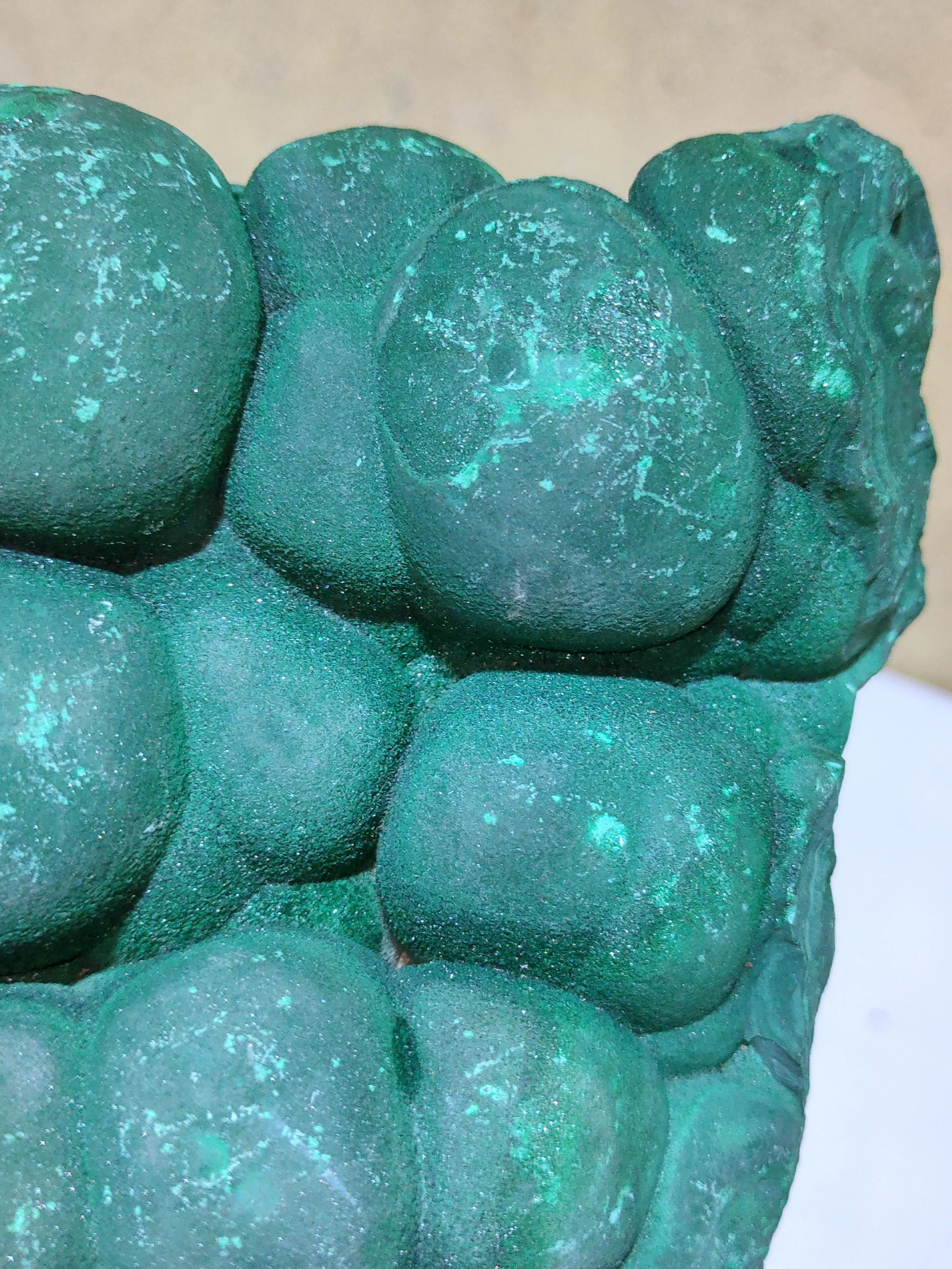 Botryoidal Malachite Specimen. - image 6