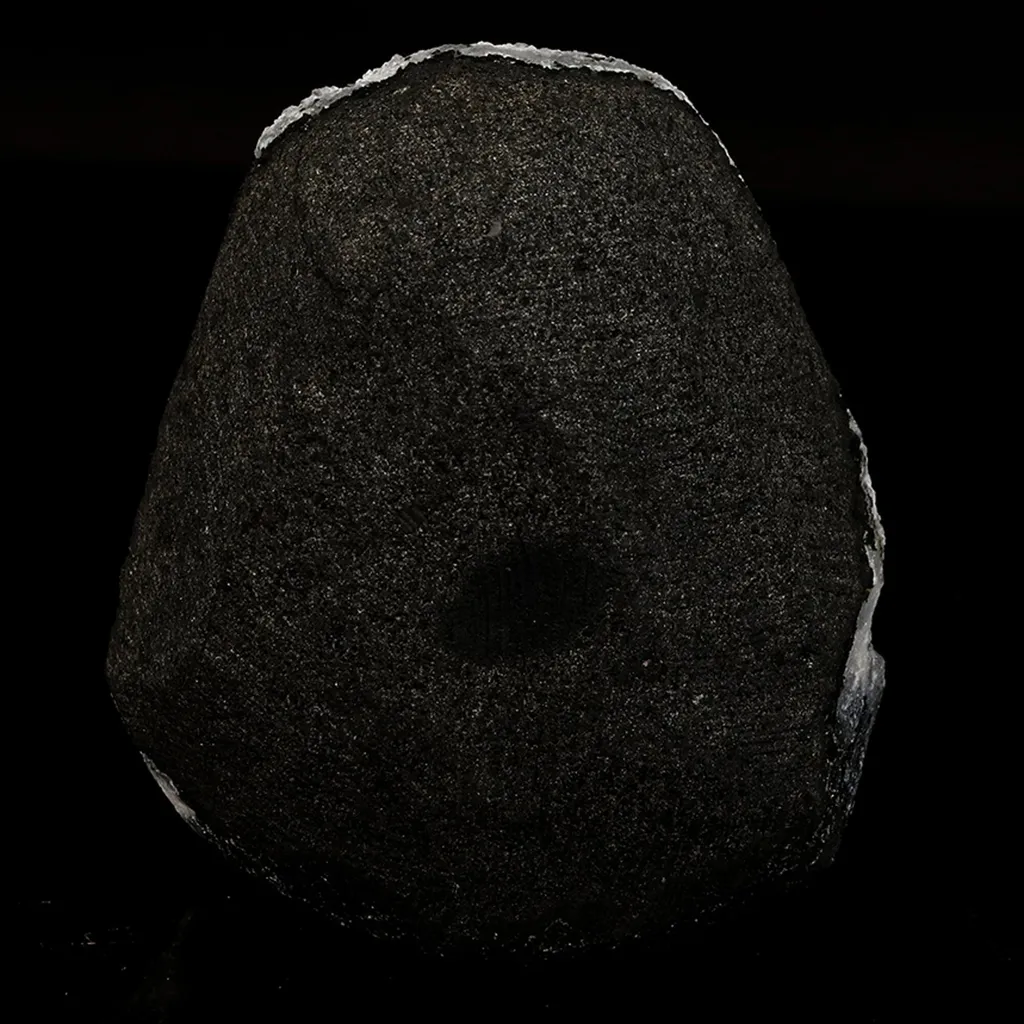 Botryoidal Stellerite in MM Quartz geode Free Standing Natural Mineral Specimen - image 5