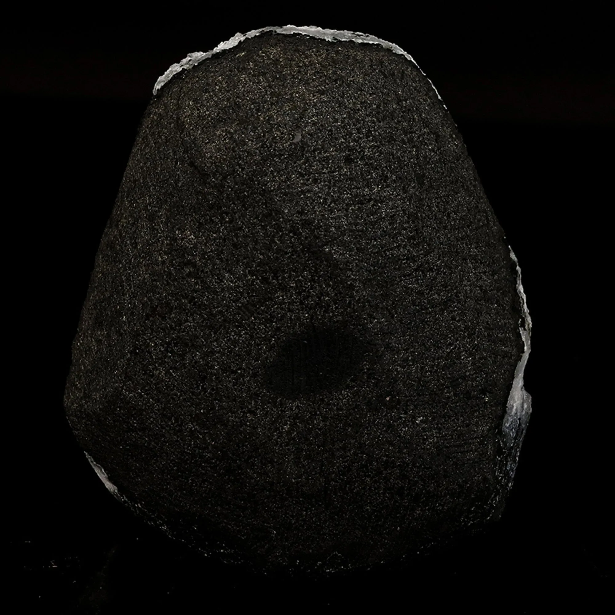 Botryoidal Stellerite in MM Quartz geode Free Standing Natural Mineral Specimen - image 5