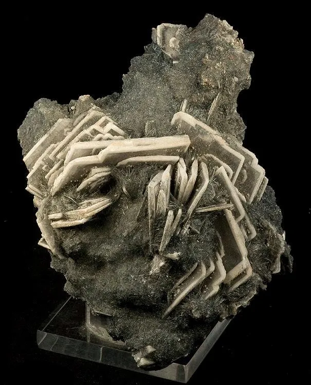 Boulangerite, Baryte image