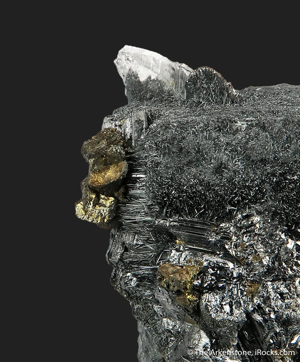 Boulangerite ps. Bournonite, with Chalcopyrite - image 8