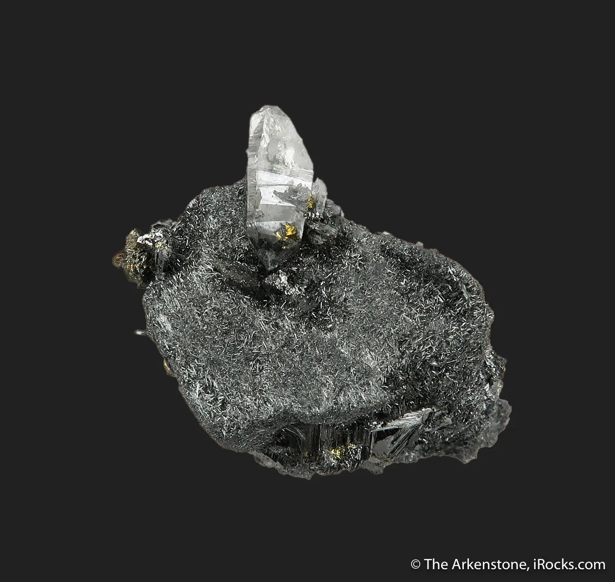 Boulangerite ps. Bournonite, with Chalcopyrite - image 12