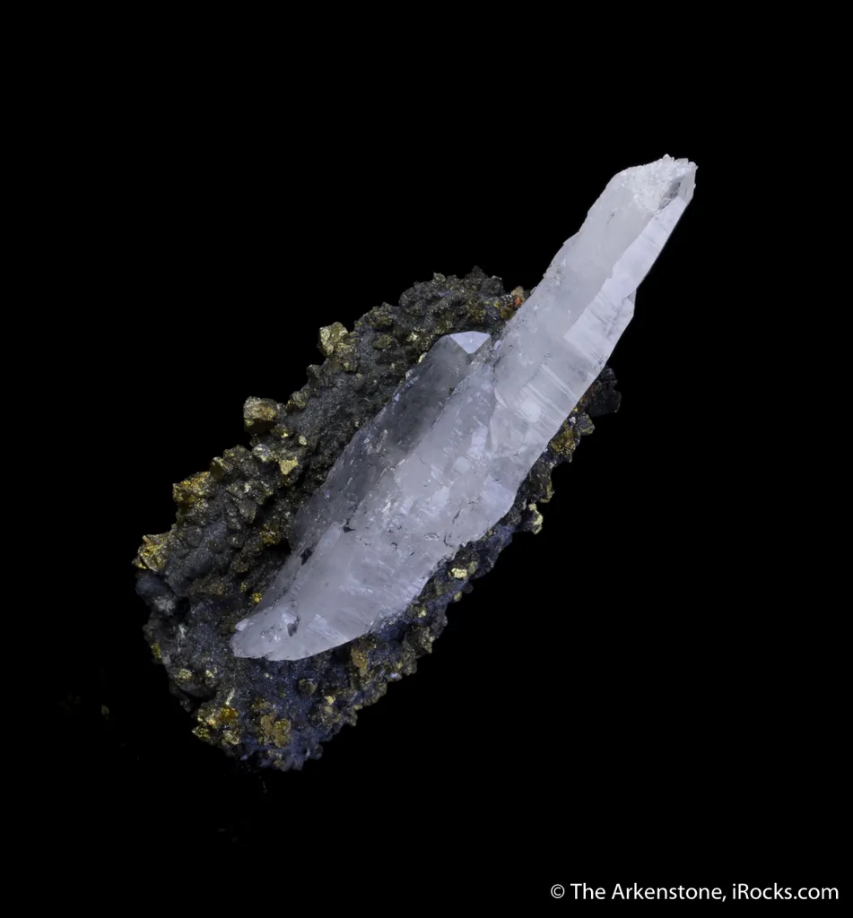 Boulangerite ps. Bournonite, with Chalcopyrite and Quartz - image 4