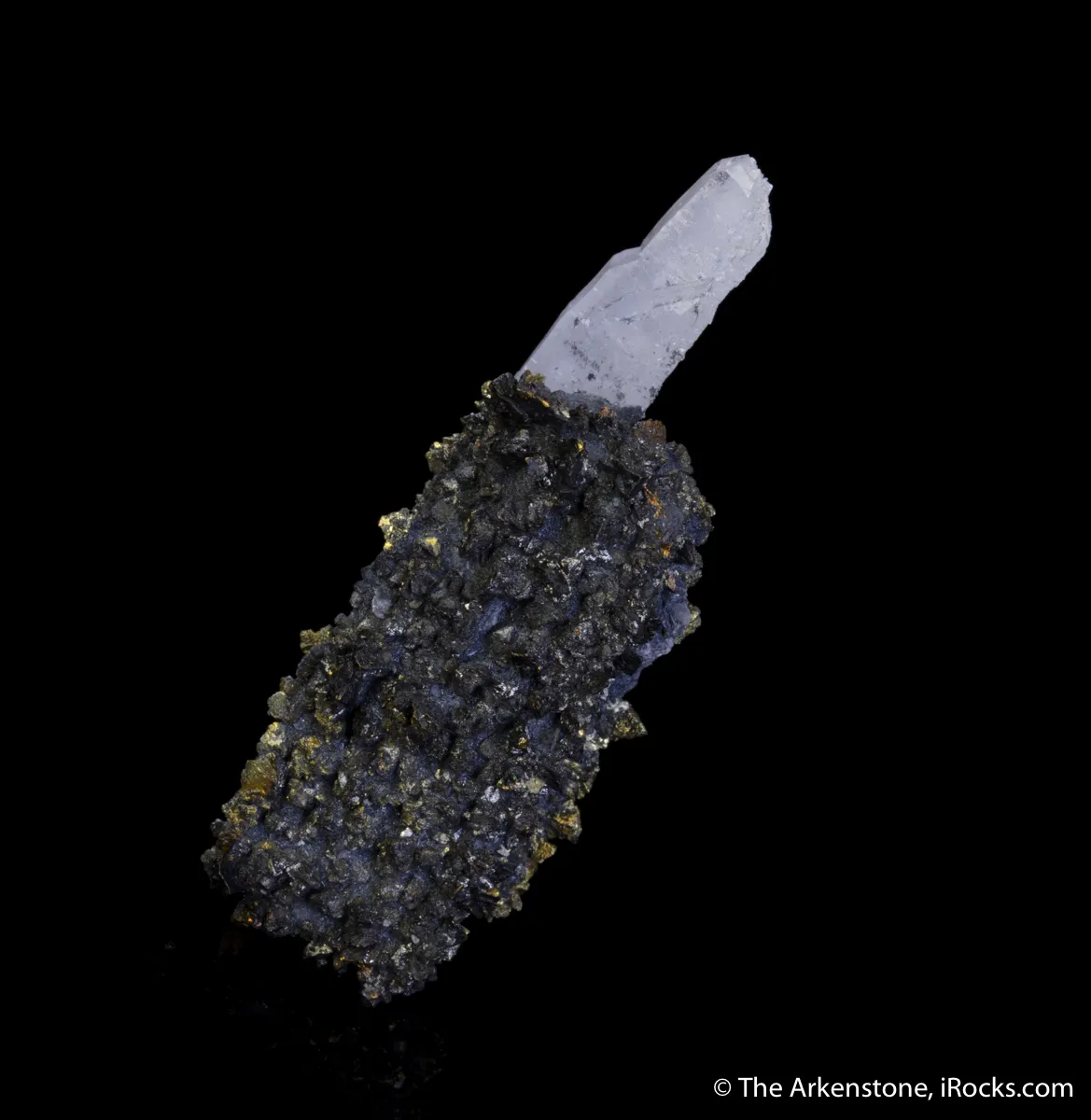 Boulangerite ps. Bournonite, with Chalcopyrite and Quartz - image 9