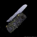 Boulangerite ps. Bournonite, with Chalcopyrite and Quartz - image 1