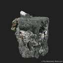 Boulangerite ps. Bournonite, with Chalcopyrite - image 10
