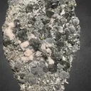 Boulangerite, Rhodochrosite, Arsenopyrite, Pyrite, Quartz & Sphalerite from Kosovo, Mitrovica District, Trepča complex, Trepča Stari Trg Mine - image 3
